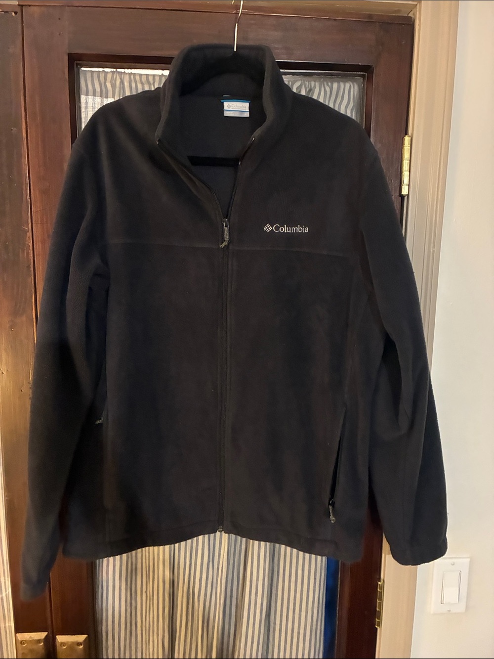 Columbia Kids Black Full-Zip Fleece Jacket